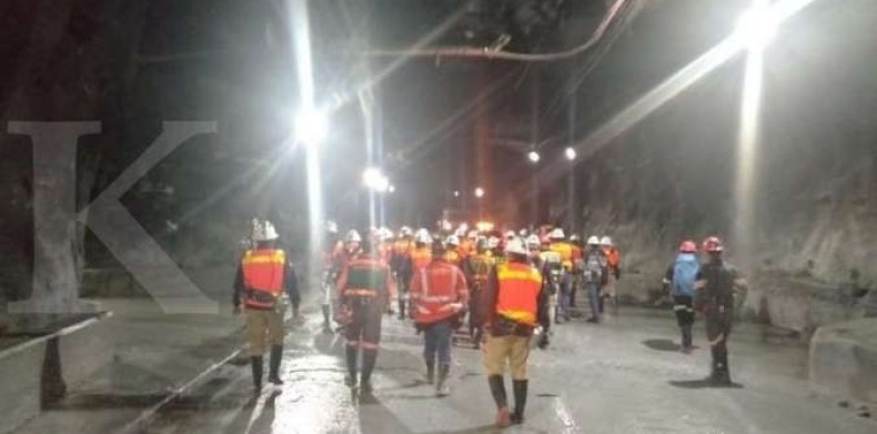 Panjang underground mine Freeport 500 km atau setara jarak Jakarta-Surabaya